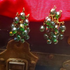 Vintage crystal earings